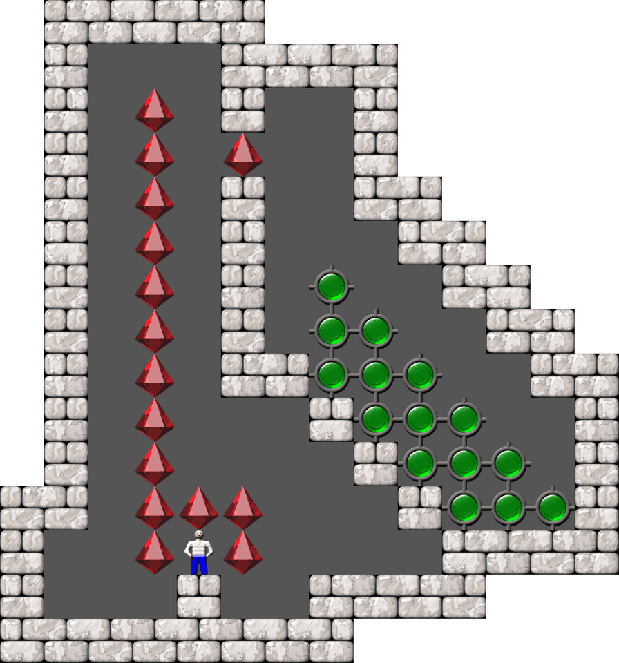 Sokoban Cosmac 2 level 45